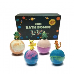 Wholesale Private Label OEM Vegan Organic Bath Bombs Natural Bath Fizzy Gift Set Essential Oil