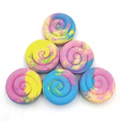 Rich In Essential Oil Lollipop Bubble Bath Bomb Custom Smell Bath Bomb With High Quality