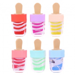 Amazon Hot Sale OEM Private Label Ice Cream Cute Shapes Lip Gloss