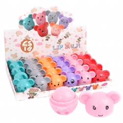 Cute Cartoon Shapes OEM Private Label Lip Balm for Beaut Treats Gift Set