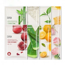 Custom Private Label Korean Whitening Moisturizing Sheet Fruit Beauty Face Mask Skin Care Facial Mask