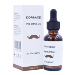 Amazon hot selling wholesale professional manufacturing natural product organic mens smooth beard care pre-shave oil